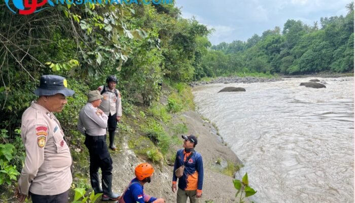 Hari Kedua, Tim Gabungan Terjang Derasnya Arus Sungai Sampean Baru Cari Warga Sumenep yang Hilang