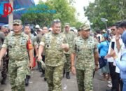 Kasad Hadiri Panen Raya di Cilebar Karawang, Presiden RI Umumkan Swasembada Pangan Nasional