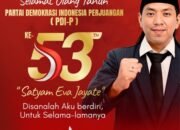 Perkuat Sinergi Bangsa, Ketua Harian YALPK Group Berikan Ucapan Selamat HUT PDI-P Ke-53