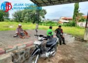 Perkokoh Kemanunggalan, Babinsa Menganti Gelar Komsos Humanis di Desa Laban