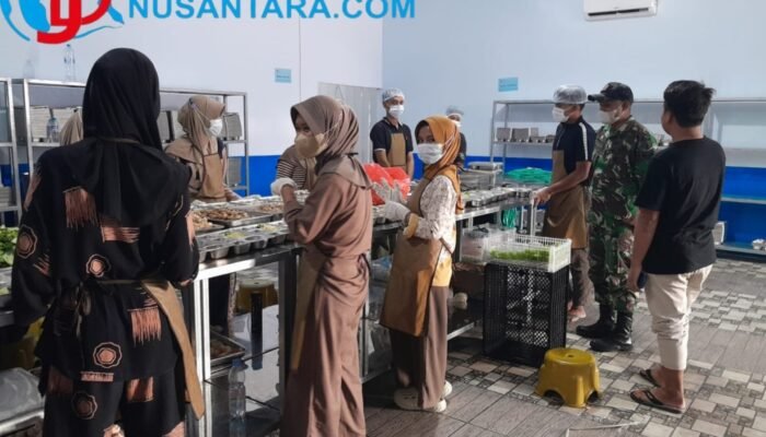 Akselerasi Gizi Nasional, Koramil Kwanyar Kawal Distribusi 2.804 Porsi Makanan Bergizi ke 21 Sekolah