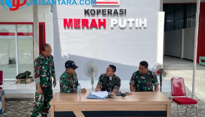 Akselerasi Ekonomi Kerakyatan, Dandim Gresik Kawal Progres Pembangunan Koperasi Merah Putih