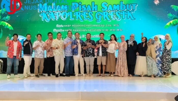 Sambut Kapolres Baru, Dandim Gresik Tekankan Kolaborasi Lintas Sektoral di Graha Kartini