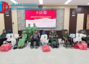 Wujud Solidaritas, Kodim 0817/Gresik Mobilisasi Ratusan Personel Donor Darah untuk Korban Bencana Sumatera