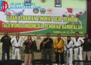 Perkuat Karakter Generasi Muda, 191 Atlet Taekwondo Bangkalan Ikuti UKT Geup