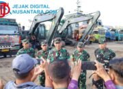 Percepat Pemulihan Pasca-Bencana, Pangdam I/BB Kawal Kedatangan Alat Berat Bantuan Kasad di Belawan