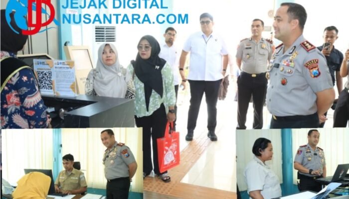 Pastikan Layanan Humanis, Kapolres Gresik Sidak Unit Pelayanan Publik di Mapolres