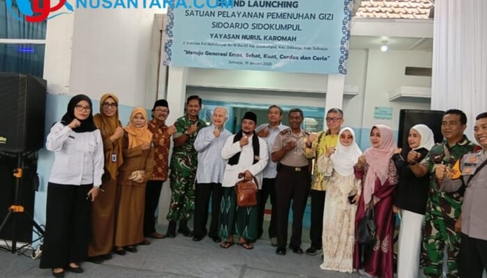 Sinergi TNI-Polri Sidoarjo Resmikan Dapur BGN SPPG Pertama, Siapkan Generasi Unggul Menuju Indonesia Emas