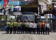 Cegah Kecelakaan, Satlantas Polres Gresik Gelar Ramp Check dan Edukasi di Terminal Bunder