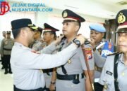 Pimpin Sertijab Lima Kapolsek Jajaran, Kapolres Gresik AKBP Ramadhan : Layani Masyarakat dengan Hati