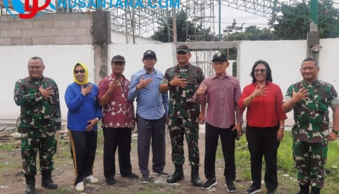 Danrem 084/Bhaskara Jaya Tinjau Progres Pembangunan KDKMP Kutisari, Dorong Peningkatan Ekonomi Warga