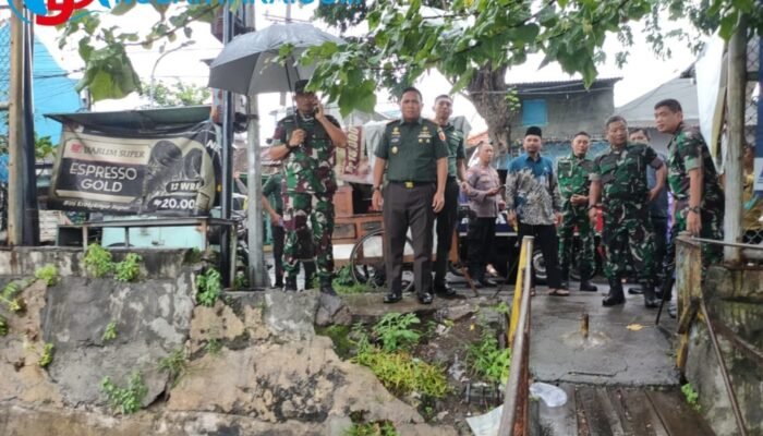 Pastikan Keselamatan Warga, Danrem 084/Bhaskara Jaya Dorong Renovasi Jembatan Genting Kalianak