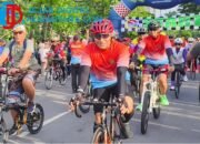 Awali 2026 dengan Semangat Sehat, Kodim 0817/Gresik Ikuti Gowes Bersama di Makorem 084/BJ
