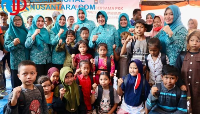 Percepat Pemulihan Aceh Timur, TP PKK Pusat Salurkan Bantuan Logistik dan Santunan di Dusun Sarah Gala