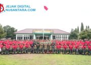 Perkuat Kemampuan Prajurit, Kasi Ops Korem 084/BJ Tinjau Program Pencak Silat Militer di Kodim 0816/Sidoarjo
