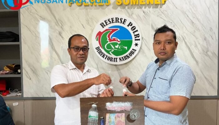 Polres Sumenep Ungkap Kasus Narkoba Jenis Sabu, Amankan Warga Desa Gapurana