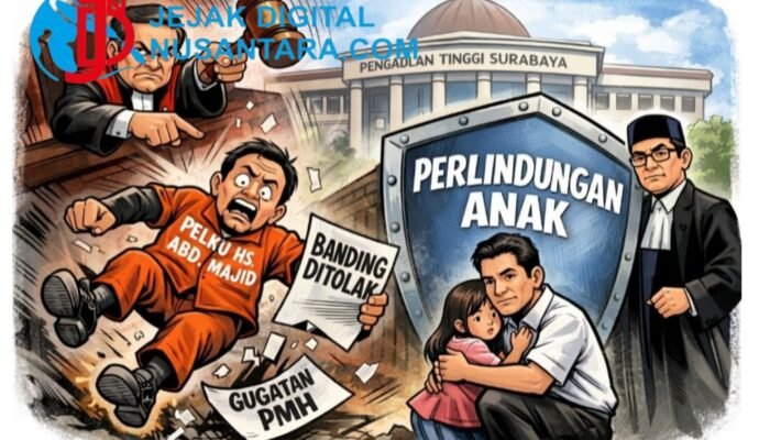 PT Surabaya Perkuat Perlindungan Anak: Banding Pelaku Kekerasan Seksual di Bawean Ditolak