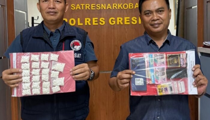 Keberhasilan Polres Gresik, 1.169 Pil Dobel L Berhasil Diamankan dari Peredaran