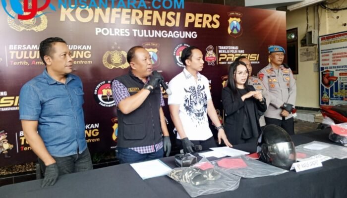 Dua Kasus Jambret Terungkap, Polres Tulungagung Amankan Pelaku