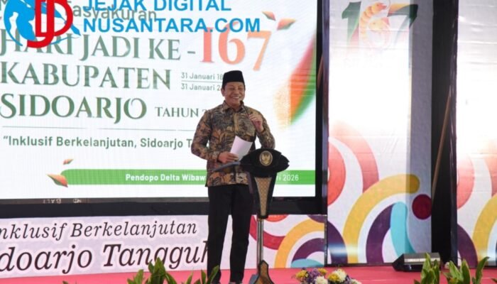 Refleksi 167 Tahun Sidoarjo, Bupati Subandi Ajak Masyarakat Perkuat Harmonisasi dan Lawan Adu Domba