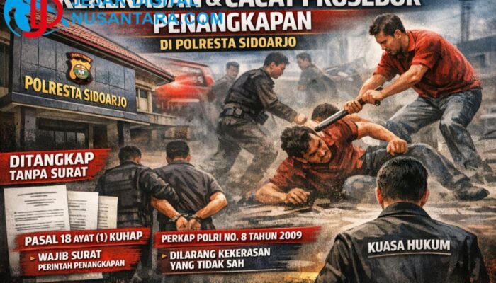 Dugaan Malprosedur dan Kekerasan di Polsek Candi Sidoarjo, Kuasa Hukum Tempuh Jalur Hukum