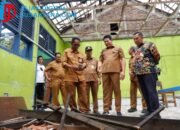 Atap SMPN 1 Gedangan Ambruk, Bupati Sidoarjo Instruksikan Perbaikan Cepat Lewat Skema BTT