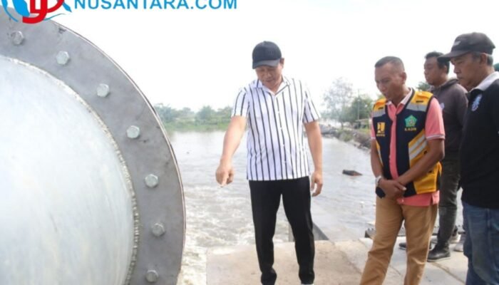 Sidak Dam Kedungpeluk, Bupati Subandi Semprot Kontraktor Soal Kualitas Pekerjaan