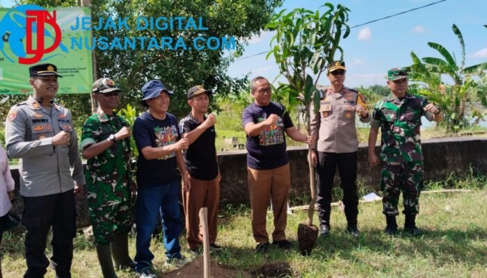 HUT PWI ke-80, Sinergi Lintas Sektor Hijaukan Desa Jono Gresik