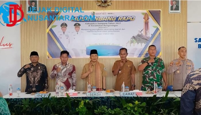 Musrenbang RKPD 2027 Pangarengan, Pemkab Sampang Fokus Daya Saing dan Layanan Dasar