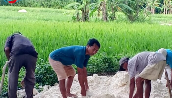 Warga Krampon Iuran Perbaiki Jalan Poros, Bentuk Protes Atas Absennya Perhatian Pemerintah