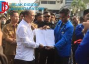 Kawal Aksi PC PMII, Polres Probolinggo Kedepankan Pendekatan Humanis