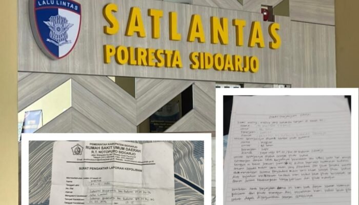 Birokrasi Kaku Satlantas Polresta Sidoarjo: Korban Laka Kritis Dipaksa Hadir, Nurani Dipertanyakan