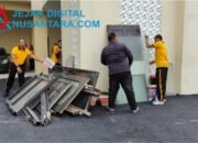 Wujudkan Pelayanan Prima, Polres Tulungagung Gelar Aksi Kurve Massal Dukung Gerakan Indonesia Asri