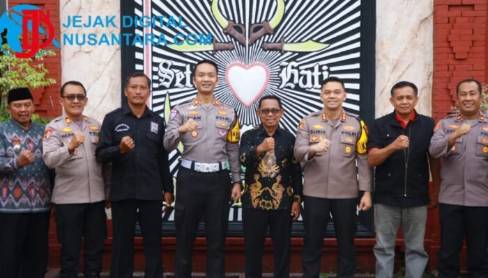 Jelang Parluh 2026, Kapolres Nganjuk Perkuat Sinergi Pengamanan dengan PSHT Cabang Nganjuk