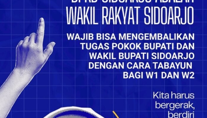 Tepis Isu Intervensi, Aliansi Peduli Sidoarjo Tegaskan Aksi Damai Tanpa Tunggangan
