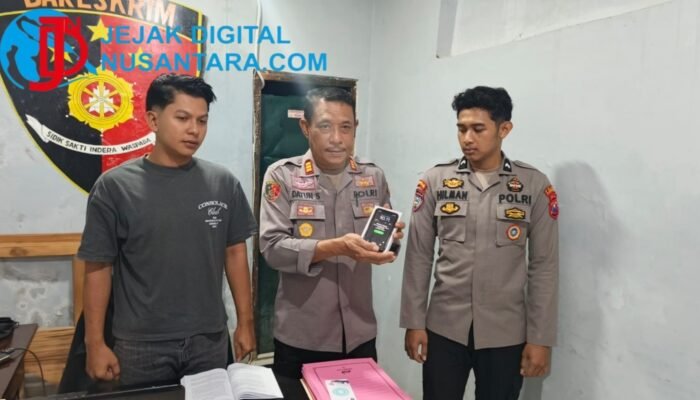 Hanya 3 Jam, Polsek Kangean Ringkus Dua Pelaku Curas Ponsel Anak di Bawah Umur