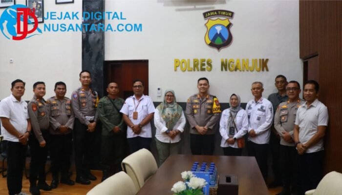 Perkuat Pengamanan Hutan, Polres Nganjuk dan Perhutani KPH Nganjuk Solidkan Sinergi