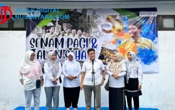 Lompatan Emas Ke-50 Tahun, RSUD dr. Mohammad Zyn Sampang Gelar JJS dan Senam Bersama