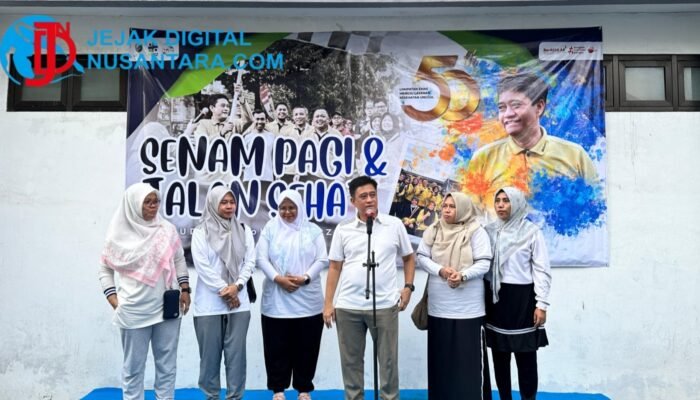 Lompatan Emas Ke-50 Tahun, RSUD dr. Mohammad Zyn Sampang Gelar JJS dan Senam Bersama