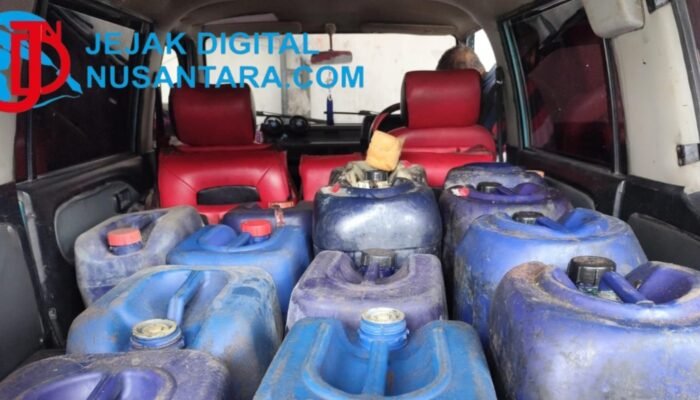 Modus Ngangsu Solar di Lumajang Dibongkar Polda Jatim, Tersangka Gunakan Pompa dan Barcode Ganda