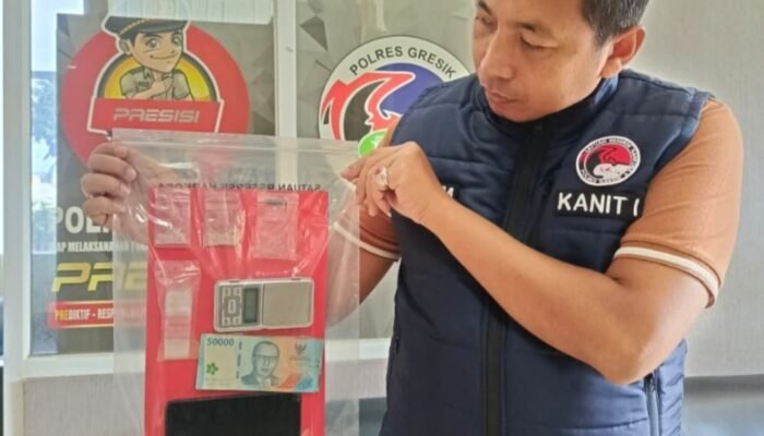 Polres Gresik Sikat Peredaran Sabu di Pulau Bawean, Pria Asal Cilacap Diringkus