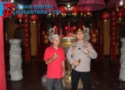 Pastikan Imlek Kondusif, Kapolres Gresik Tinjau Pengamanan di Klenteng Kim Hin Kiong