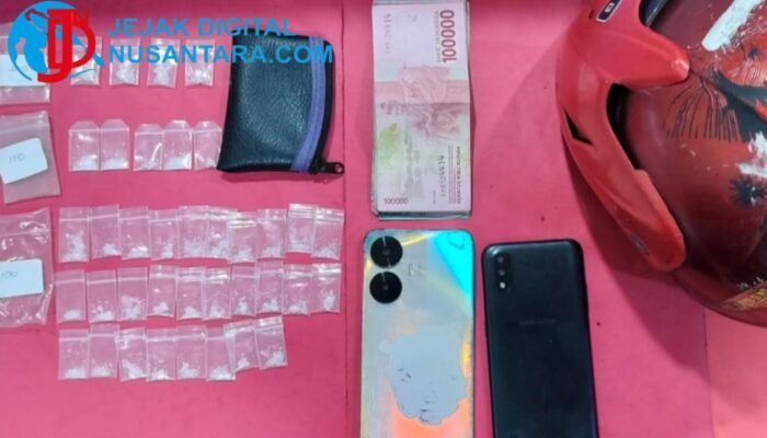 Modus Simpan Sabu di Helm, Tiga Pengedar di Sawah Pulo Diringkus Polisi