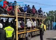 Polresta Sidoarjo Kepung Balap Liar di Arteri Porong, 300 Motor Disita hingga Usai Lebaran