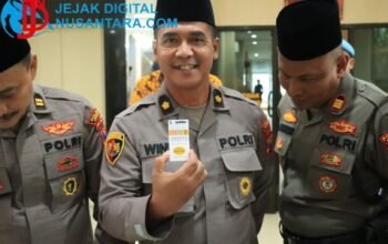 Kapolres Gresik Pimpin Tes Urine PJU, Seluruh Pejabat Utama Polres Gresik Negatif Narkoba