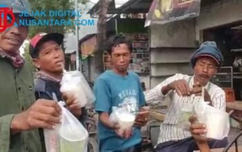 Kedekatan Humanis, Kapolres Sampang Bagikan Takjil untuk Pengayuh Becak