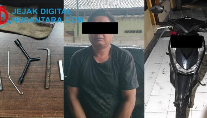 Beraksi Saat Subuh, Komplotan Curanmor Dibekuk Satreskrim Polres Nganjuk