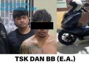 Kurang dari 24 Jam, Terduga Pelaku Curanmor di Gondang Diamankan Satreskrim Polres Nganjuk