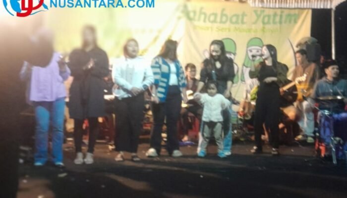 Sambil Berdendang, Musisi Karangploso Galang Donasi untuk Anak Yatim di Rest Area