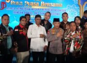 Sinergi Kamtibmas, Ketum GRIB Jaya Hercules Hadiri Bukber Bareng Kapolri di STIK Lemdiklat